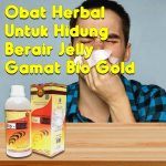 Obat Herbal Hidung Berair Jelly Gamat Bio Gold